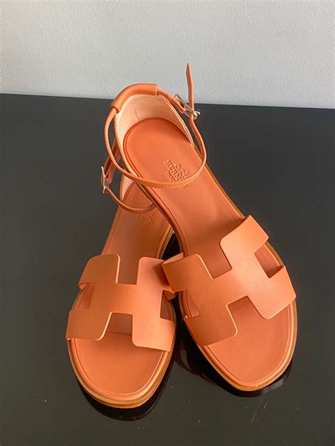 sansales hermes|authentic hermes sandals.